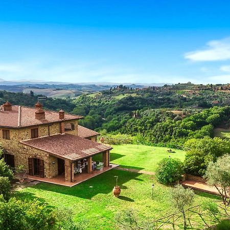 Casa Ora D'Oro - Panoramic Views / Pool / Private Garden Villa Trequanda Exterior photo