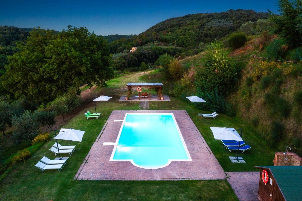 Casa Ora D'Oro - Panoramic Views / Pool / Private Garden Villa Trequanda Exterior photo