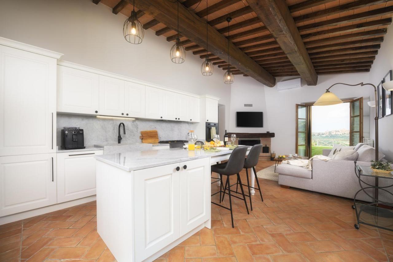 Casa Ora D'Oro - Panoramic Views / Pool / Private Garden Villa Trequanda Exterior photo