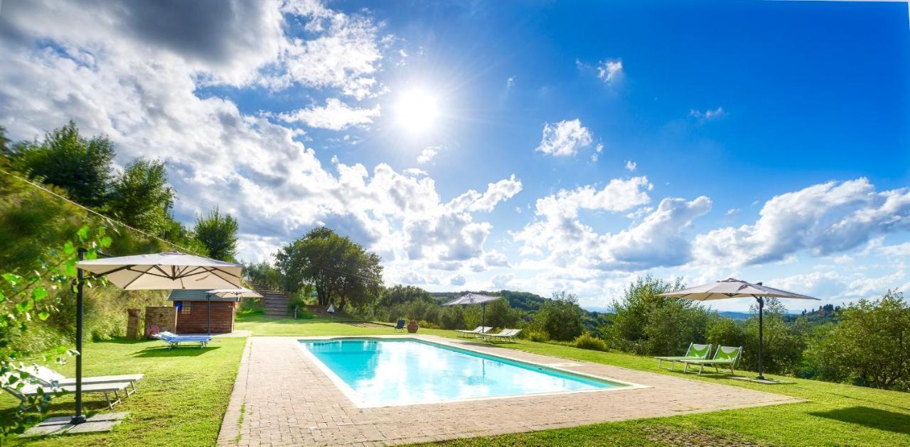 Casa Ora D'Oro - Panoramic Views / Pool / Private Garden Villa Trequanda Exterior photo